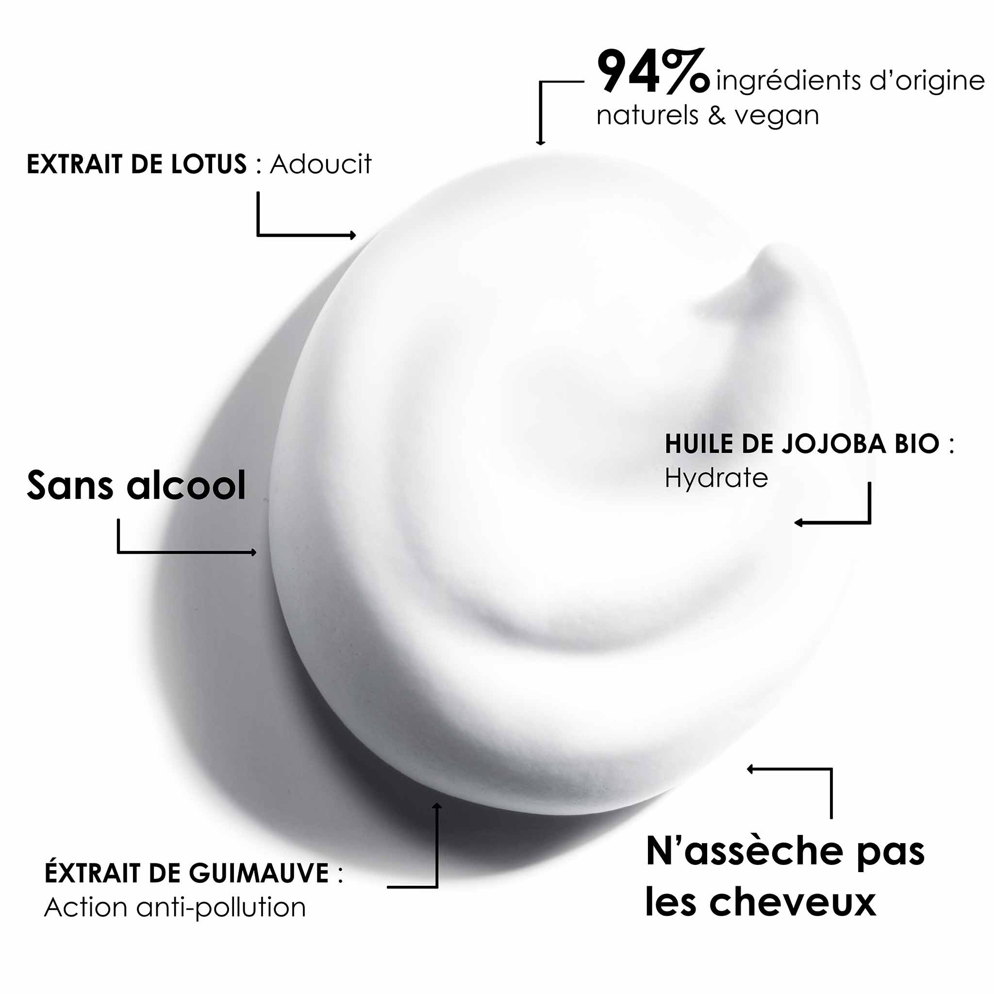 MOUSSE AU LOTUS VOLUMATRICE